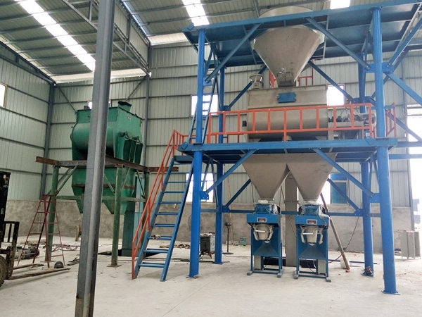 全自動(dòng)砂漿設(shè)備生產(chǎn)線故障的解決方法